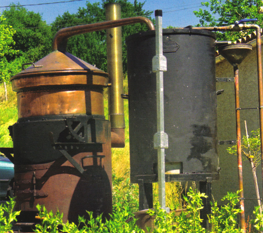 Alambics et distillation